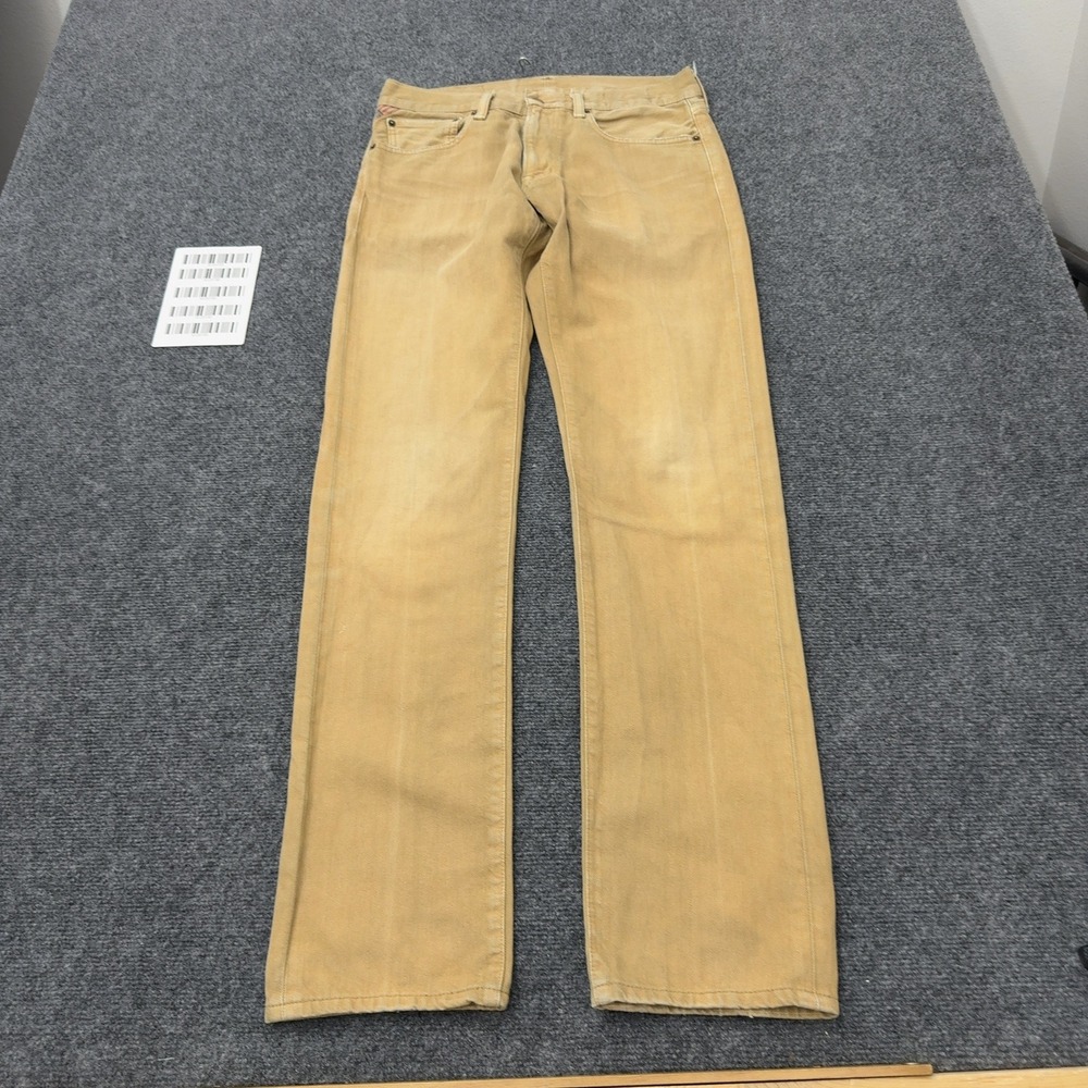 Denim & Supply Ralph Lauren Jeans Mens 32 Tan Cotton Slim Fit Workwear Americana